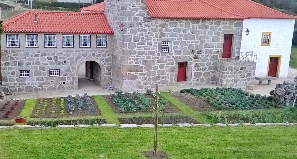 Casa Da Portela De Sampriz ปอนเจ ดา บาร์กา ภายนอก รูปภาพ